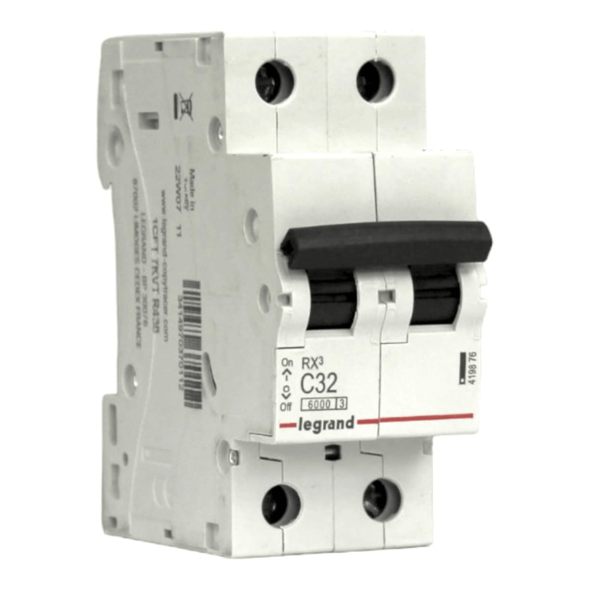 Interruptor Disyuntor Automático Bipolar 2p 32a (2x32a) 6ka Curva C - Legrand