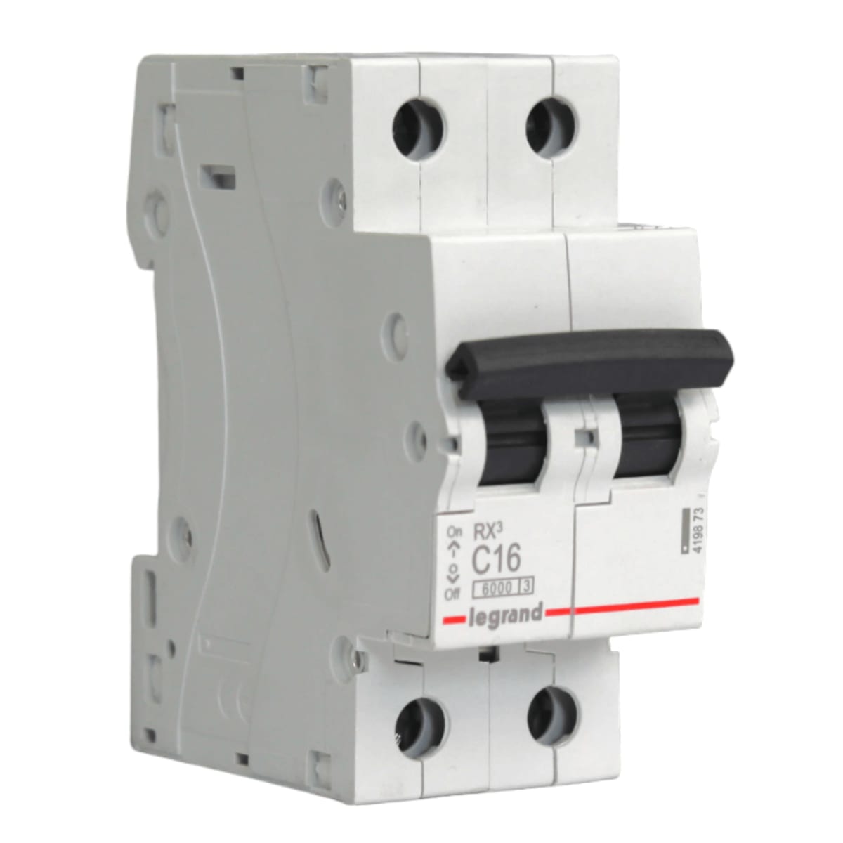Interruptor Disyuntor Automático Bipolar 2p 16a (2x16a) 6ka Curva C - Legrand