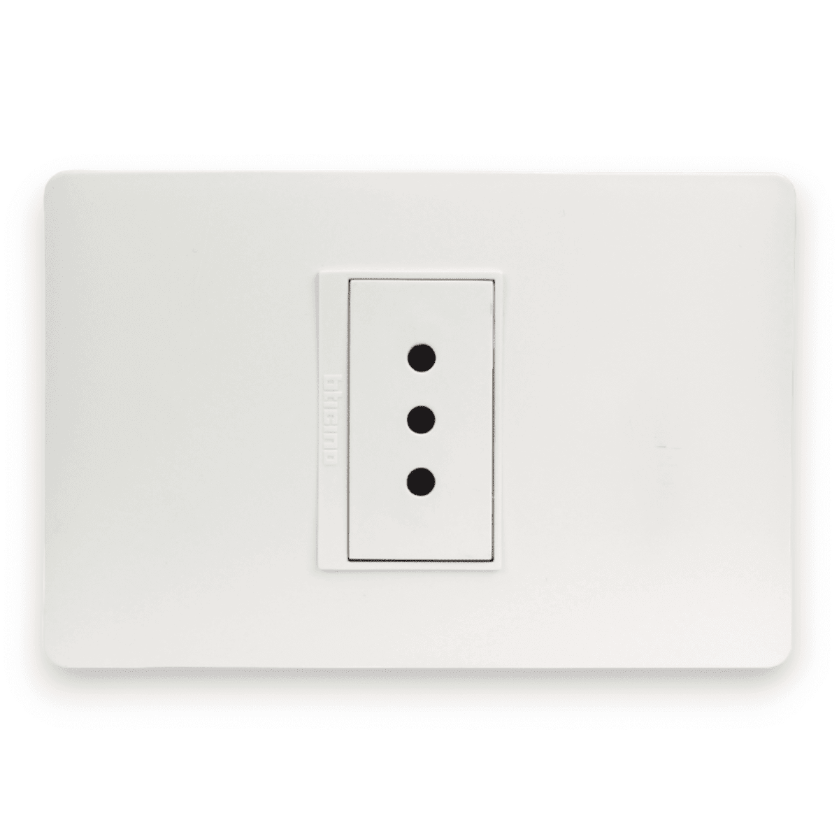 Enchufe Embutido Simple 2p+t 10a Blanco Armado - Btcino