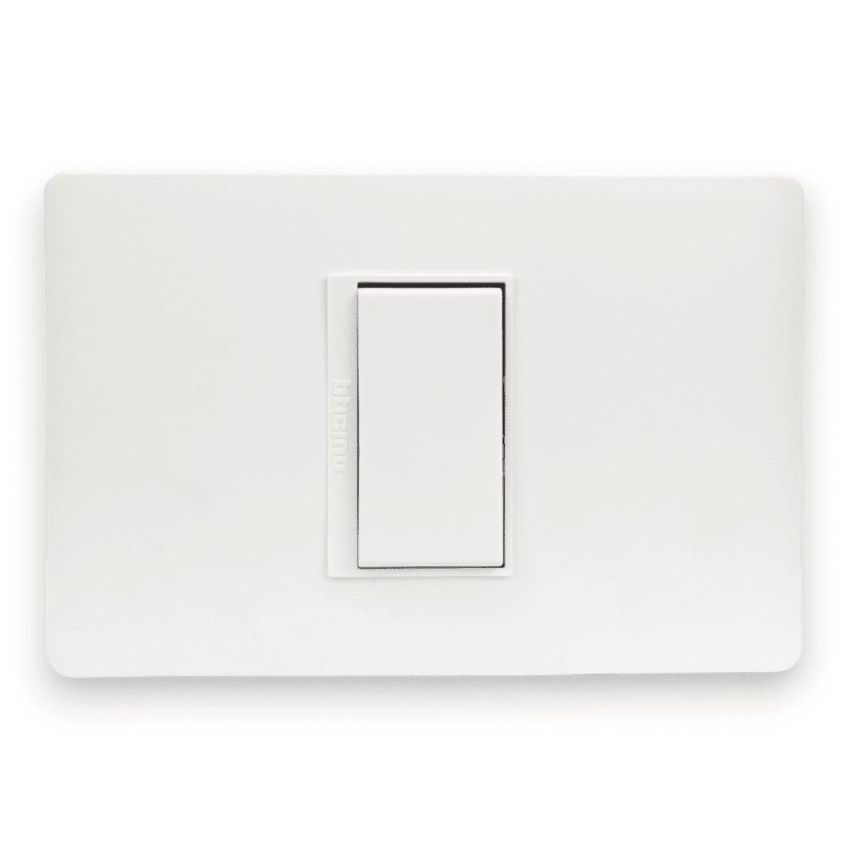 Interruptor Embutido simple 9/24 10a Blanco Armado Luzica - Bticino