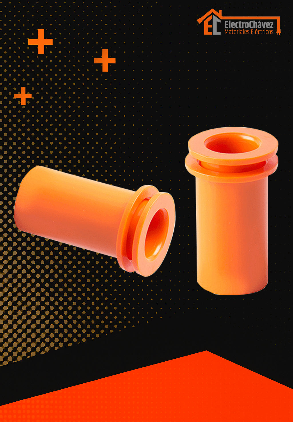 Salidas De Caja Pvc 20mm (Pack 100 Unidades)