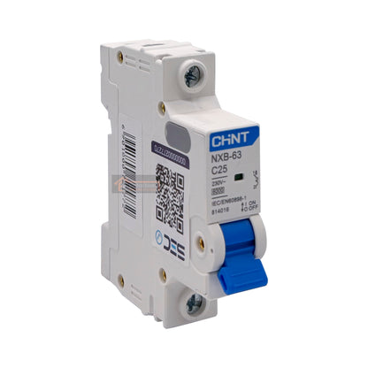 Interruptor Disyuntor Automático 1p 25a (1x25a) 6ka Curva C - Chint
