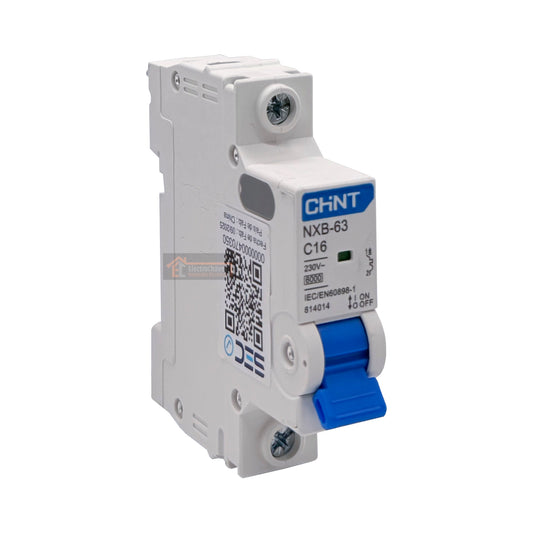 Interruptor Disyuntor Automático 1p 16a (1x16a) 6ka Curva C - Chint