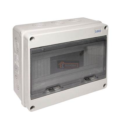 Tablero Sobrepuesto 12 Circuitos Exterior / Intemperie IP65