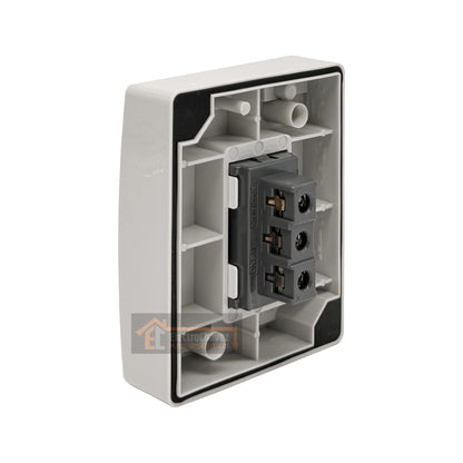 Casquete Enchufe Simple 16a Hidrobox Exterior Intemperie  - Lexo