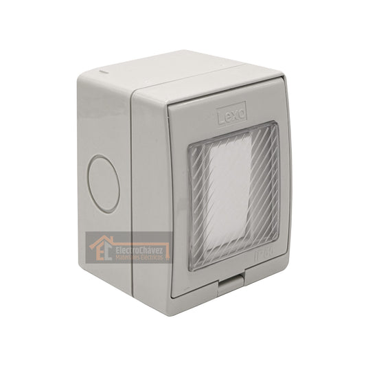 Casquete Interruptor 9/12 Hidrobox Exterior Intemperie  - Lexo