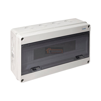 Tablero Sobrepuesto 18 Circuitos Exterior / Intemperie IP65