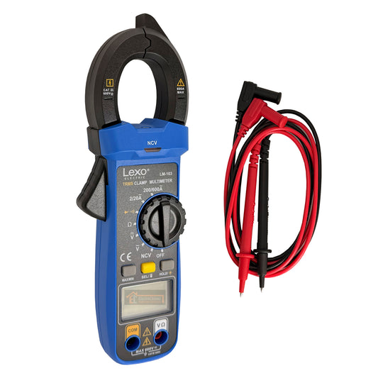 Tester Tenaza Amperímetro Digital  AC / DC 600v 10A - Lexo