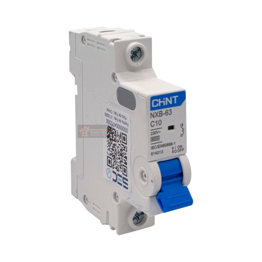 Interruptor Disyuntor Automático 1p 10a (1x10a) 6ka Curva C - Chint