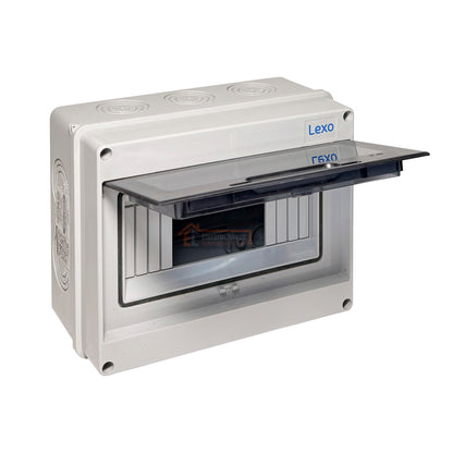 Tablero Sobrepuesto 8 Circuitos Exterior / Intemperie IP65