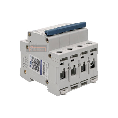 Interruptor Disyuntor Automático Tetrapolar 4p 16a (4x16a) 6ka Curva C - Lexo