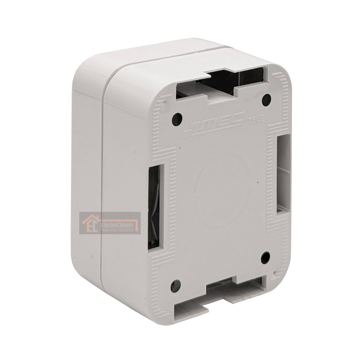 Casquete Interruptor sobrepuesto simple 9/24 10a blanco - Mec