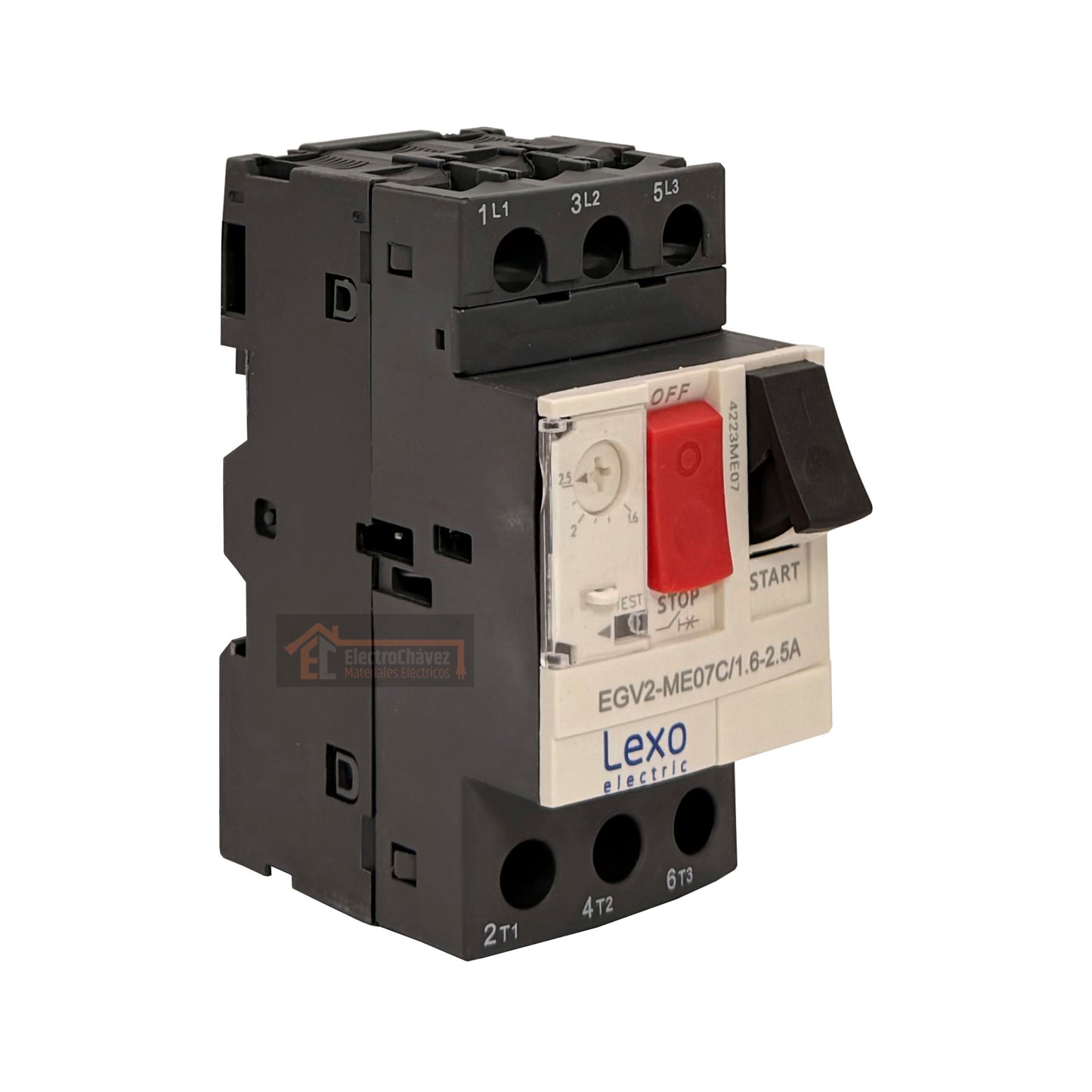 Guardamotor Protección 1.6a - 2.5a - Lexo