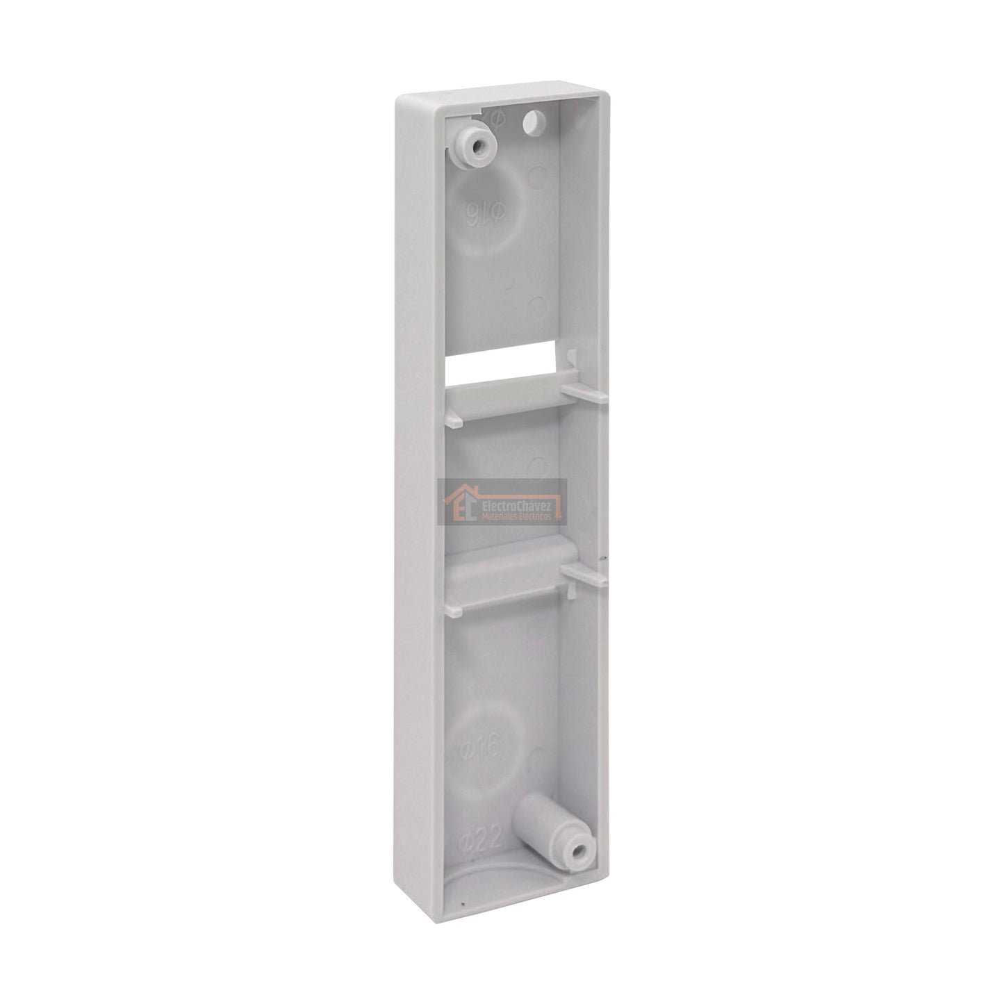 Calota Tablero Sobrepuesta 1 Polo Blanca IP30