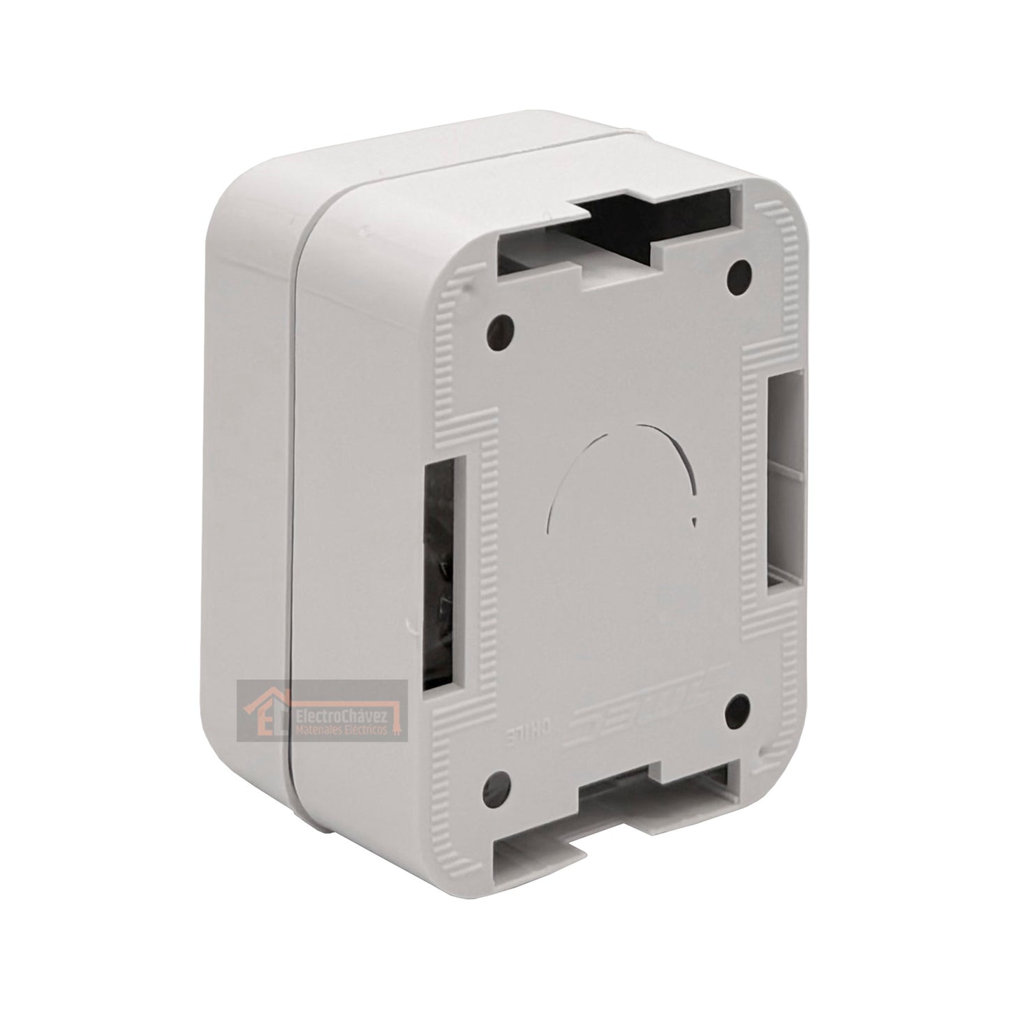 Casquete Interruptor sobrepuesto simple 9/12 10a blanco - Mec