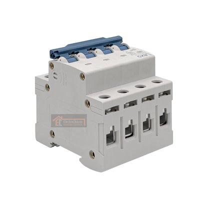 Interruptor Disyuntor Automático Tetrapolar 4p 16a (4x16a) 6ka Curva C - Lexo