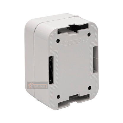 Casquete Enchufe sobrepuesto Simple 2p+t 10a blanco - Mec