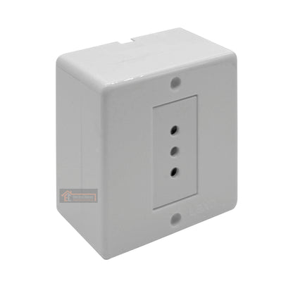 Casquete Enchufe Sobrepuesto Simple 2p+t 10a - Lexo