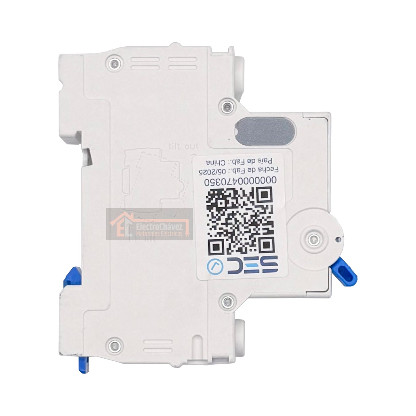 Interruptor Disyuntor Automático 1p 2a (1x2a) 6ka Curva C - Chint